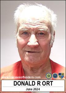 Donald Raymond Ort a registered Sex Offender of Iowa