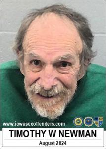 Timothy Willard Newman a registered Sex Offender of Iowa