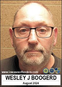 Wesley John Boogerd a registered Sex Offender of Iowa