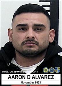 Aaron Daniel Alvarez a registered Sex Offender of Iowa