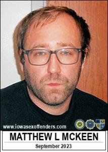 Matthew Lee Mckeen a registered Sex Offender of Iowa