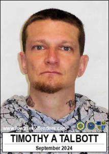 Timothy Adam Talbott a registered Sex Offender of Iowa