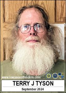 Terry James Tyson a registered Sex Offender of Iowa