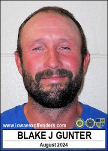 Blake Joseph Gunter a registered Sex Offender of Iowa