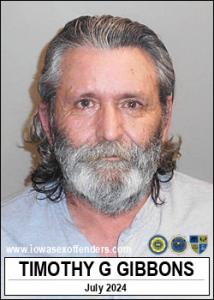 Timothy Gordon Gibbons a registered  of Iowa