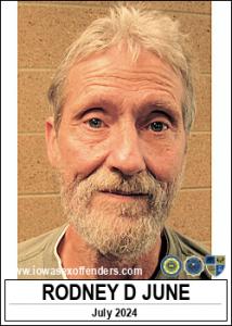 Rodney Dean June a registered Sex Offender of Iowa