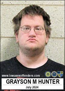 Grayson Mackenzie Hunter a registered  of Iowa