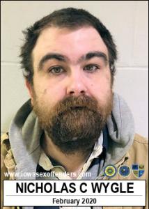 Nicholas Corbin Lee Wygle a registered  of Iowa