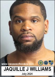 Jaquille Jamon Williams a registered Sex Offender of Iowa