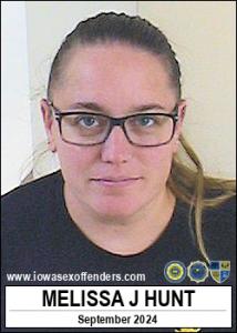 Melissa Jayne Hunt a registered Sex Offender of Iowa