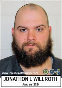 Jonathon Levi Willroth a registered Sex Offender of Iowa