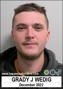 Grady James Wedig a registered Sex Offender of Iowa