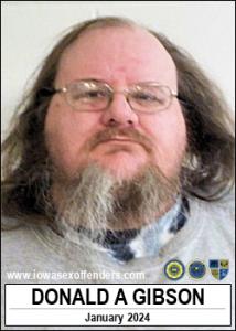 Donald Allen Gibson a registered Sex Offender of Iowa