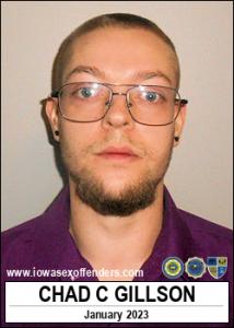 Chad Connor Gillson a registered Sex Offender of Iowa