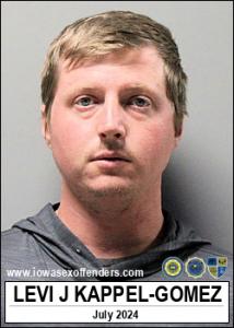 Levi James Kappel-gomez a registered  of Iowa