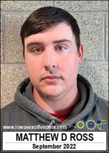 Matthew David Ross a registered Sex Offender of Iowa