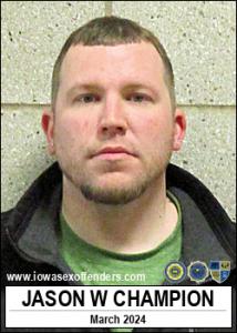 Jason Wayne Champion a registered Sex Offender of Iowa