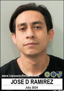 Jose De Jesus Ramirez a registered Sex Offender of Iowa