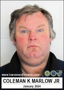 Coleman Keith Marlow Jr a registered Sex Offender of Iowa