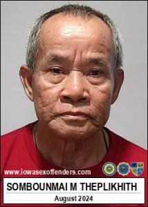 Sombounmai Mai Theplikhith a registered Sex Offender of Iowa