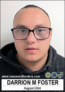 Darrion Michael Dale Foster a registered Sex Offender of Iowa