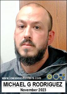Michael Gregory Rodriguez a registered  of Iowa