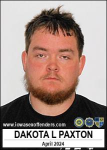 Dakota Layne Paxton a registered Sex Offender of Iowa