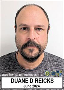 Duane David Reicks a registered  of Iowa