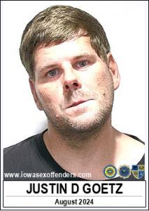 Justin Daniel Goetz a registered Sex Offender of Iowa