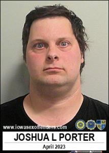 Joshua Lee Porter a registered Sex Offender of Iowa