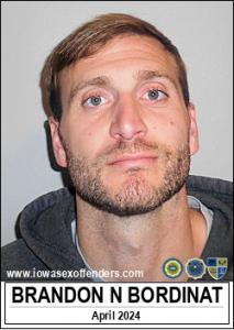 Brandon Nelson Bordinat a registered Sex Offender of Iowa