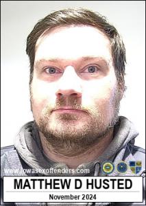 Matthew Douglas Husted a registered Sex Offender of Iowa