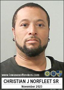 Christian Jonas Norfleet Sr a registered Sex Offender of Iowa