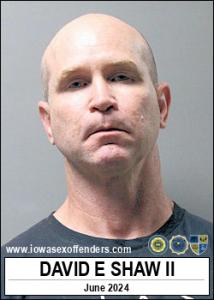 David Earl Shaw II a registered Sex Offender of Iowa