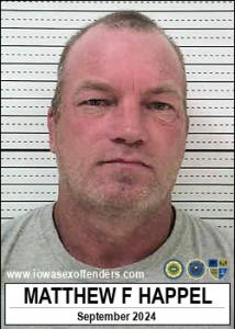 Matthew Fredrick Happel a registered Sex Offender of Iowa