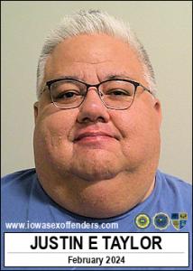 Justin Eugene Taylor a registered  of Iowa