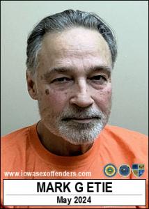 Mark Gerard Etie a registered Sex Offender of Iowa