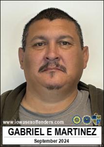 Gabriel Edwardo Martinez a registered Sex Offender of Iowa