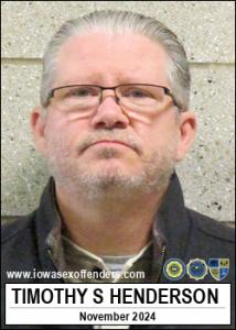 Timothy Scott Henderson a registered Sex Offender of Iowa