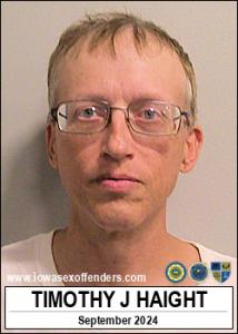Timothy James Haight a registered  of Iowa