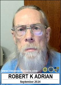 Robert Kim Adrian a registered  of Iowa