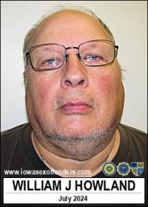 William Joseph Howland a registered Sex Offender of Iowa