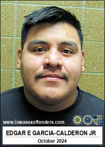 Edgar Eli Garcia-calderon Jr a registered Sex Offender of Iowa