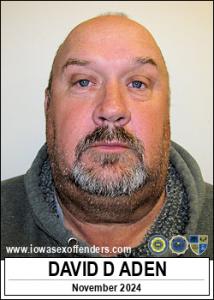 David Duane Aden a registered Sex Offender of Iowa