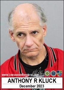 Anthony Roberts Kluck a registered  of Iowa