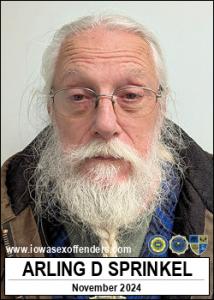 Arling David Sprinkel a registered Sex Offender of Iowa