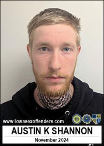 Austin Keith Shannon a registered Sex Offender of Iowa