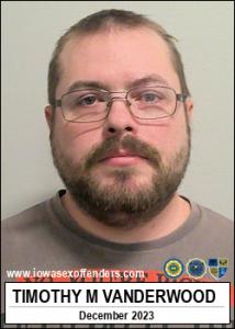 Timothy Michael Vanderwood a registered Sex Offender of Iowa