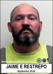 Jaime Enrique Restrepo a registered Sex Offender of Iowa