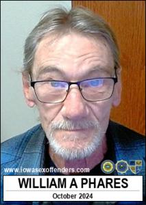William Arthur Phares a registered Sex Offender of Iowa
